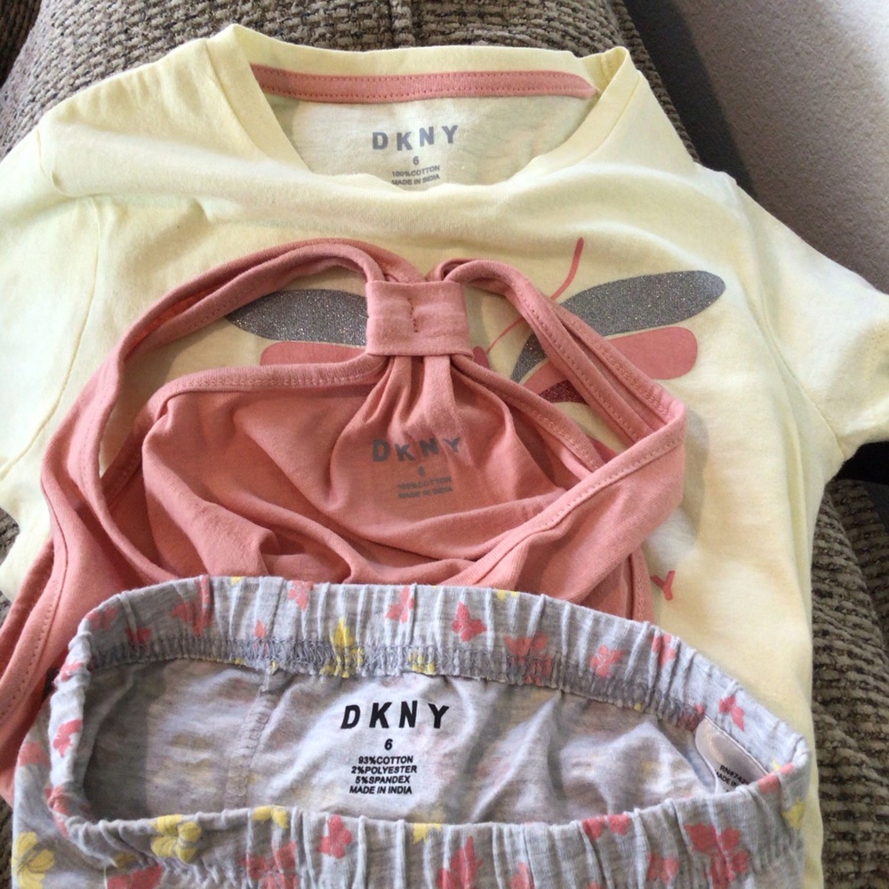 DKNY Girls 3 pc Set - Picture 3 of 5